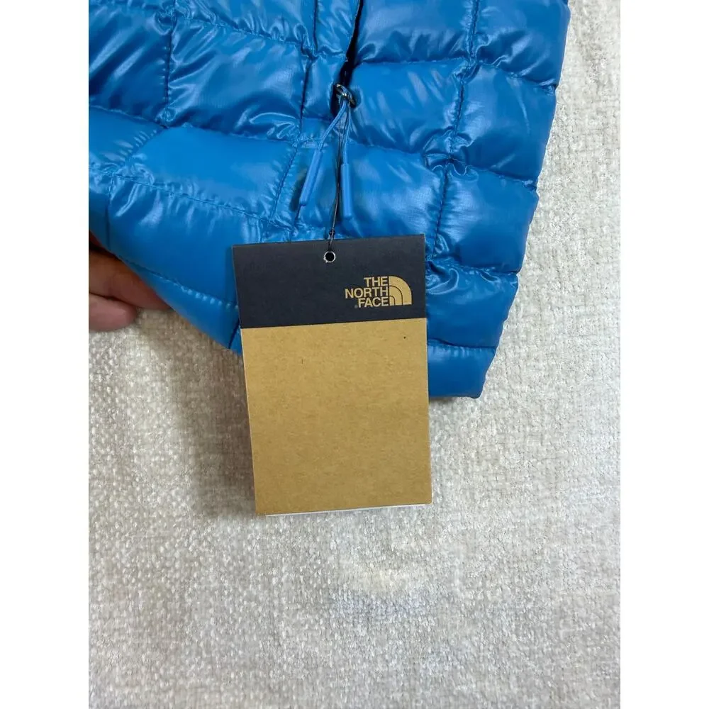 The North Face Men Blue XL NWT ThermoBall Full Zip Insulated Vest Outdoor Hiking